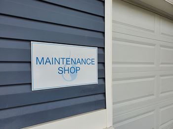 Maintenance shop